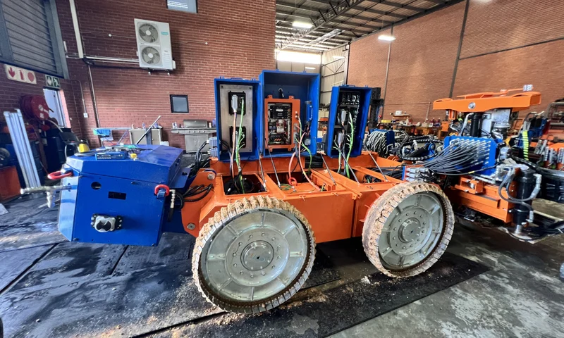 CMTI research platform with mounted instrumentation